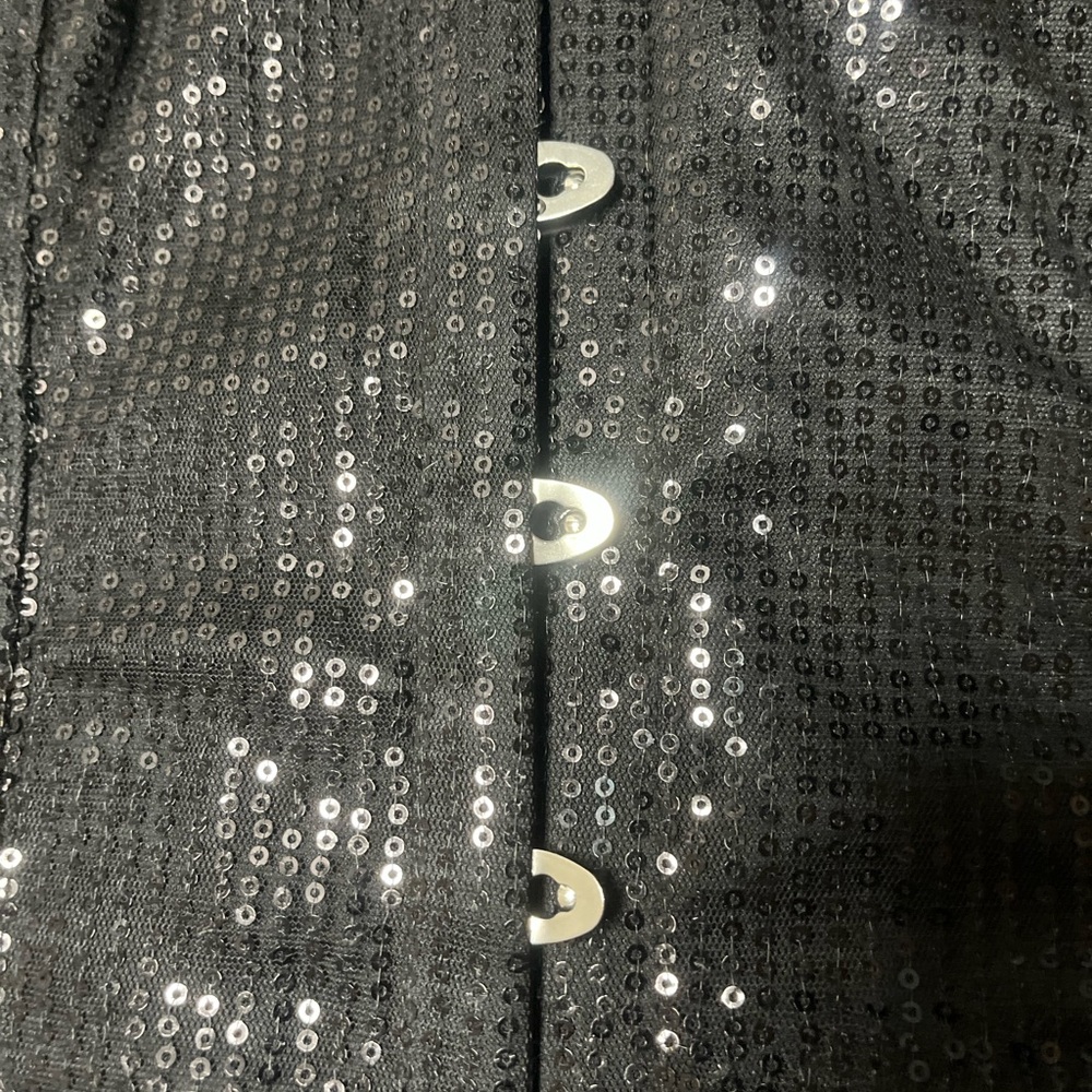 True Corset Playgirl Black Sequin 32” - Picture 3 of 7